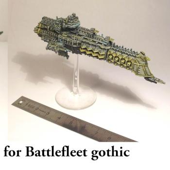 Imperial cruiser, battlefleet gothic by Comte de Foix