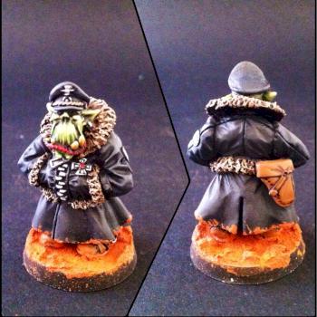 Ork Commissar by gobsan