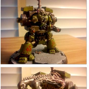 Nurgle Dreadnought by COMMISSAR KHARN