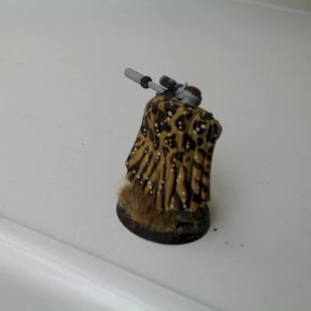 Space marine sniper in savannah camouflage. by danw82