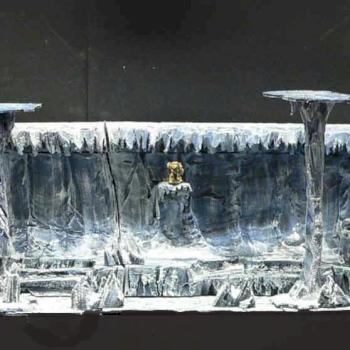 Ice Cave Display for Space marines Army by Foofighterubu