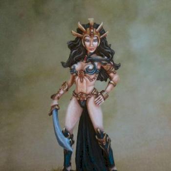 Takhisis dark queen Dragonlance by Theminiaturepainter