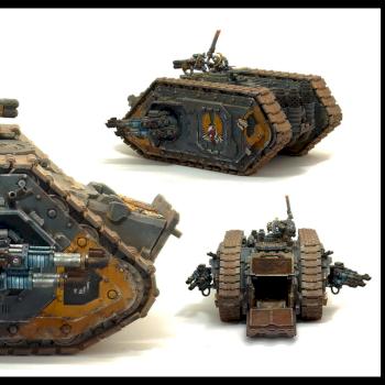 Red Scorpions Spartan Assault Tank by Relaxdesign minis