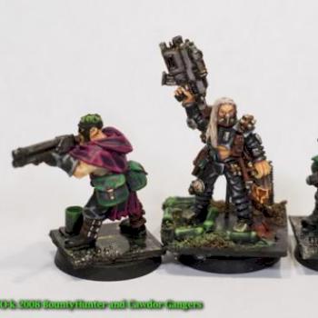 Bounty Hunter And Cawdor Gangers by TOkLungu