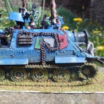 Ork Super Heavy / Battle Wagon #1 by keninyorks