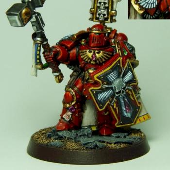 Blood Angels Captain by cyphercodicer83