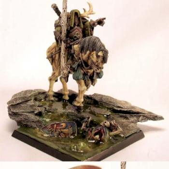Nurgle Lord on Mount by kelfrei