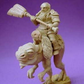 Mounted Dwarf by juanqui