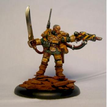 Kasrkin sergeant by wolidor