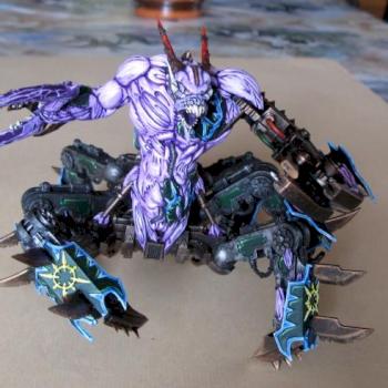 Slaanesh Soul Grinder by nothing