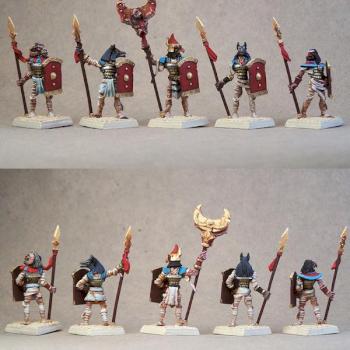 Wargods Mummies Unit Part I by Minicreatures