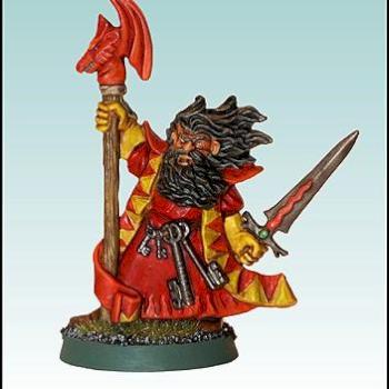 3rd Edition Talisman Fire Wizard by skullhamma