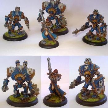 Cygnar Battlegroup: Stryker, Ironclad, Charger, Lancer by Xanatos