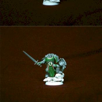 Space Marine Imperial Fists Captain by Kwynt
