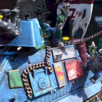 Ork Super Heavy / Battle Wagon #1 by keninyorks