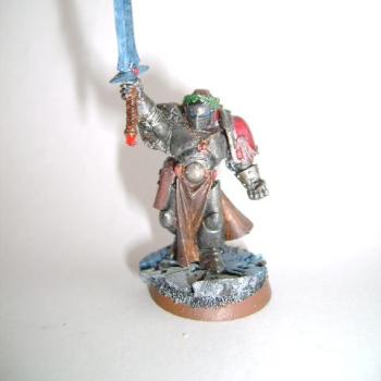 Space Marines Imperial Champion by gambitus