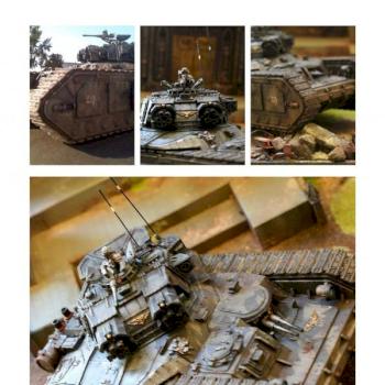 IMPERIAL MACHARIUS VULCAN HEAVY TANK by siquid