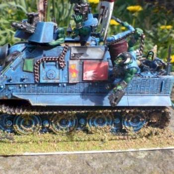 Ork Super Heavy / Battle Wagon #1 by keninyorks