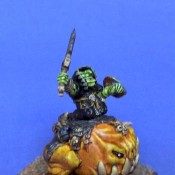 Goblin auf großem Höhlensquig by Dexketo