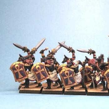 Anubis Warriors Unit by Minicreatures