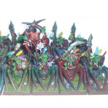 Forest Goblin Spider Riders by keklolz