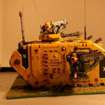 Rogue Trader Trotter's Land Raider by keninyorks
