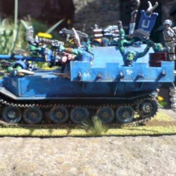 Ork Super Heavy / Battle Wagon #2 by keninyorks