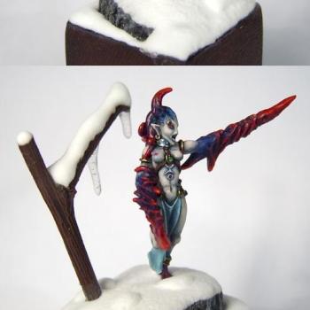 Slaanesh Daemonette by Saff