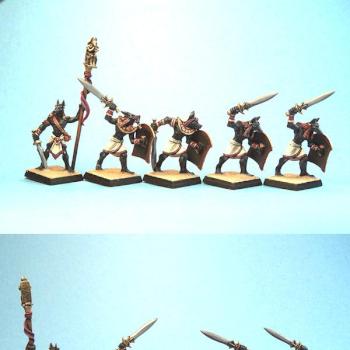 Anubis Warriors Unit Part I by Minicreatures