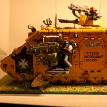 Rogue Trader Trotter's Land Raider by keninyorks