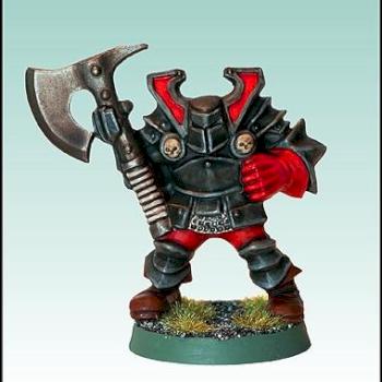 3rd Edition Talisman Chaos Warrior by skullhamma