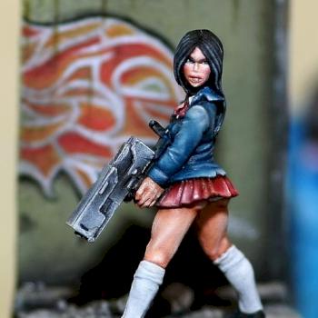 PAINTBALL figurine hasslefree by halfbond