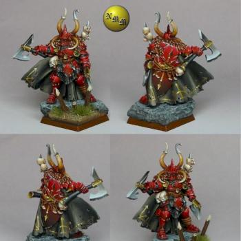 Gamesday miniature 2009 Chaos Lord by nels0nmac