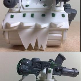 An Ork in a wheelchair .... kind-of by ELDRON