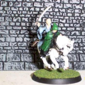 Arwen anf frodo on horseback by cpd