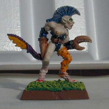Daemonette of Slaanesh by iaingeordie