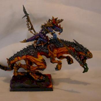 Carnosaur and Old One by kbolster12345