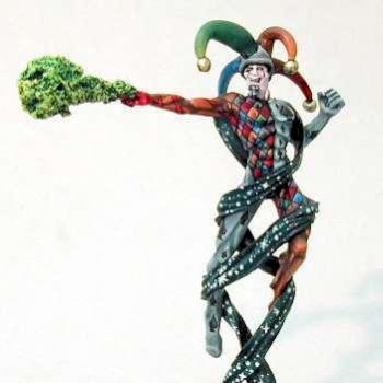Harlequins Laughing God by sharky