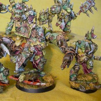 Escouade de terminators de Nurgle by gros bob
