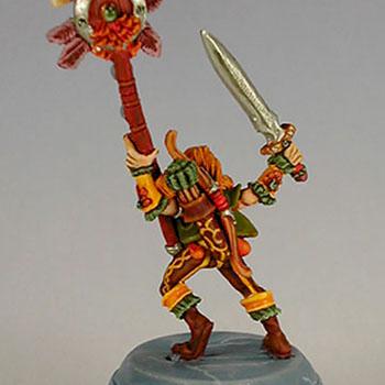 Wood Elf Standard by brettus