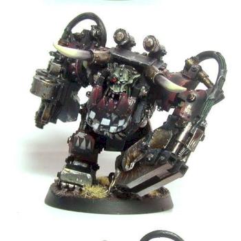 Ork Warboss in Mega Armour by weina