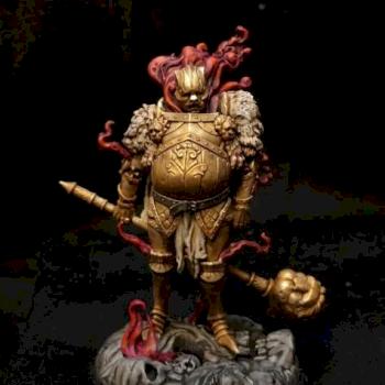 Gold Smoke Knight by CeilingOctopus