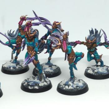 Eldar Banshees by ghostd