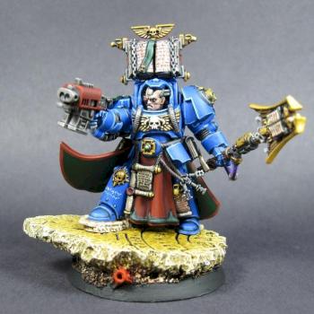 Warhammer 40k Dark Angels Terminator Librarian by mikecarrero