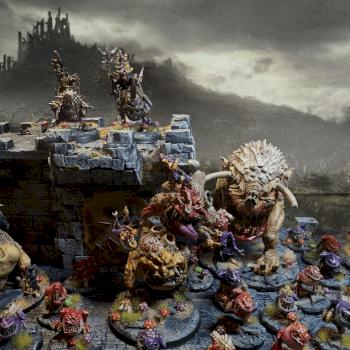 Moonclan monstrous squig herd by Maho