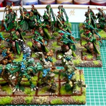 Wood Elves Army by karni