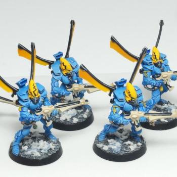 Eldar Eldritch Skyreaver corsairs by ghostd