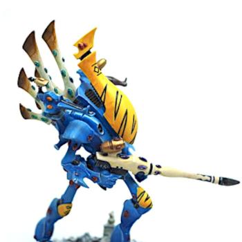 Eldar Wraithlord by ghostd
