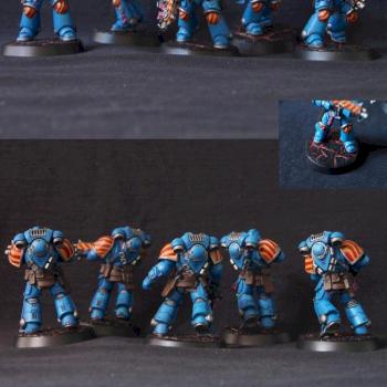 Primaris Intercessor Squad by Lemonnn