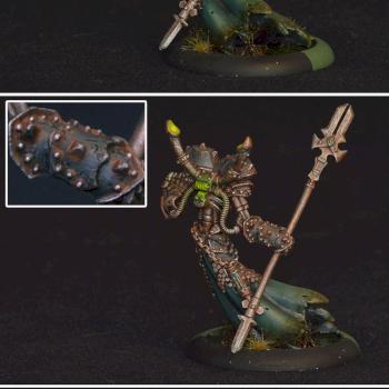 Cryx - Iron lich Asphyxious by Shi Vral